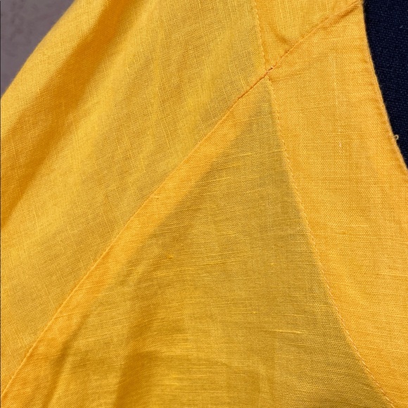 Free People Sunny Yellow V-Neck Top - Picture 7 of 8